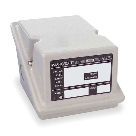 Pressure Switch, Standard, DPST, 4 Ports, 1/2