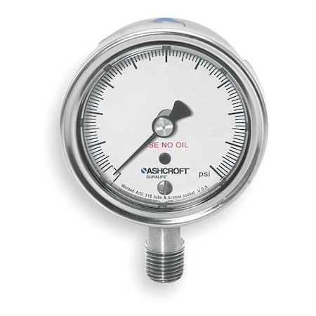 Pneumatic Vacuum Gauge, +/-1.00%, Metal MPN:251009SW02LX6BVAC