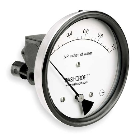 Pressure Gauge, 0 to 1 In H2O MPN:451134EDRQMXCYLM1IWD