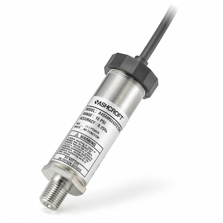GenIndustrialPressureTransducer, 1, 500psi MPN:A4SAM0242F21500#G