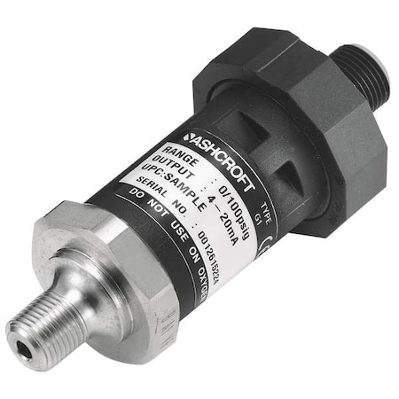 Transducer, 0 to 60 psi, Output 1 to 5VDC MPN:G17M0115EW60#