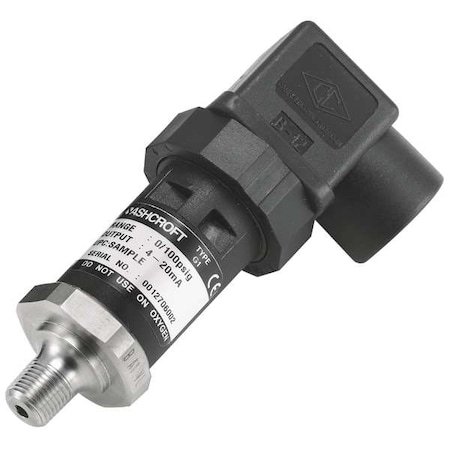 Pressure Transducer, Range 0 to 200 psi, MPN:G17M0142CD200#
