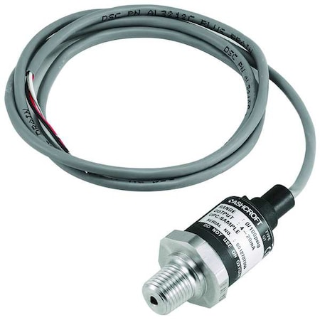 Pressure Transducer, Range 0 to 60 psi, MPN:G17M0242F260#