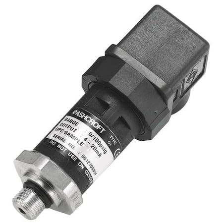 Pressure Transducer, Range 0 to 30 psi, MPN:G17MEK42CD30#