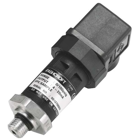 Pressure Transducer, Range 0 to 60 psi, MPN:G17MEK42CD60#