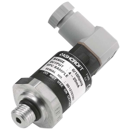 Pressure Transducer, Range 0 to 7500 psi, MPN:G17MEK42M17500#