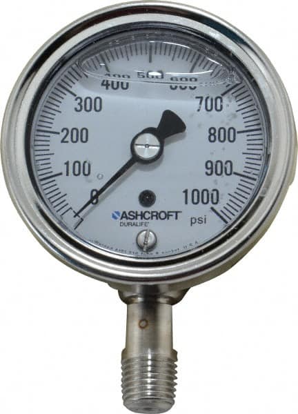 Pressure Gauge: 2-1/2