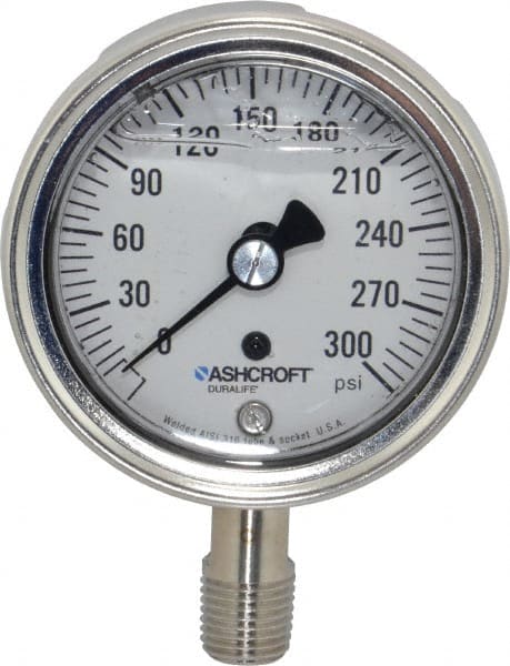 Pressure Gauge: 2-1/2