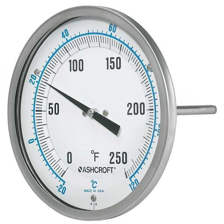 Dial Thermometer, Every-Angle, 9 in Dial MPN:50EI60E