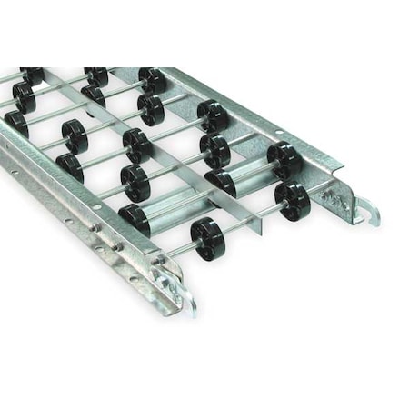 Skatewheel Conveyor, 5ft L, 12in. W MPN:12X10X05GP