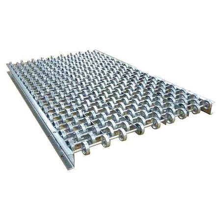 Skatewheel Conveyor, 10ft L, 12in. W MPN:12X32X10GSQ