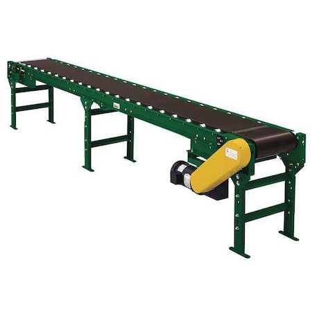 Roller Bed Belt Conveyor, 17 ft L, 36 in W, 2, 375 lb Load Capacity MPN:RB190 30B 17RE1/2A3 60TS M25