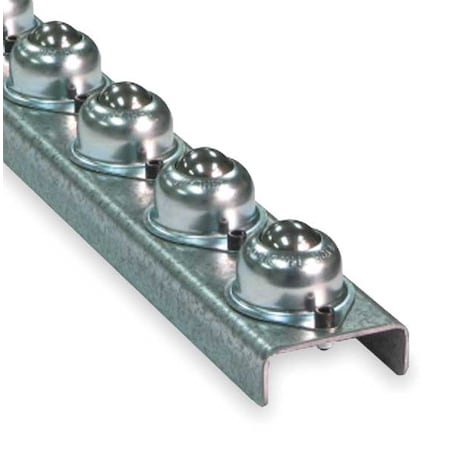 Flow Rail, 5 ft L, 2 1/2 in W, 120 lb/ft (5 ft Supports) Max Load Capacity MPN:WBT05FR06F25C