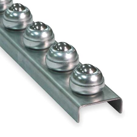 Flow Rail, 5 ft L, 2 1/2 in W, 120 lb/ft (5 ft Supports) Max Load Capacity MPN:WBT05FR06S25C