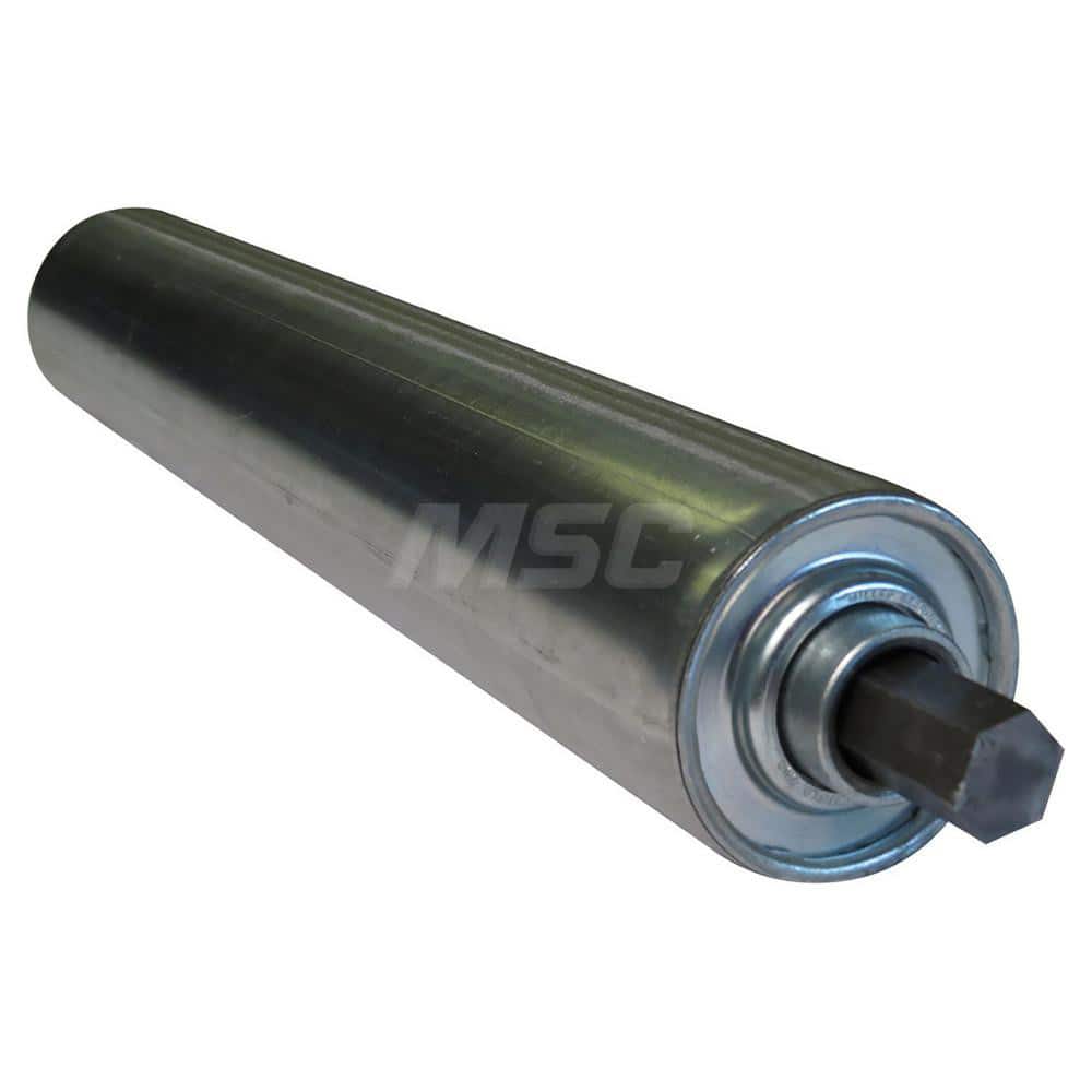 Roller Skids, Roller Material: Galvanized Steel , Load Capacity: 850 , Color: Chrome , Finish: Natural , Compatible Surface Type: Smooth  MPN:33834