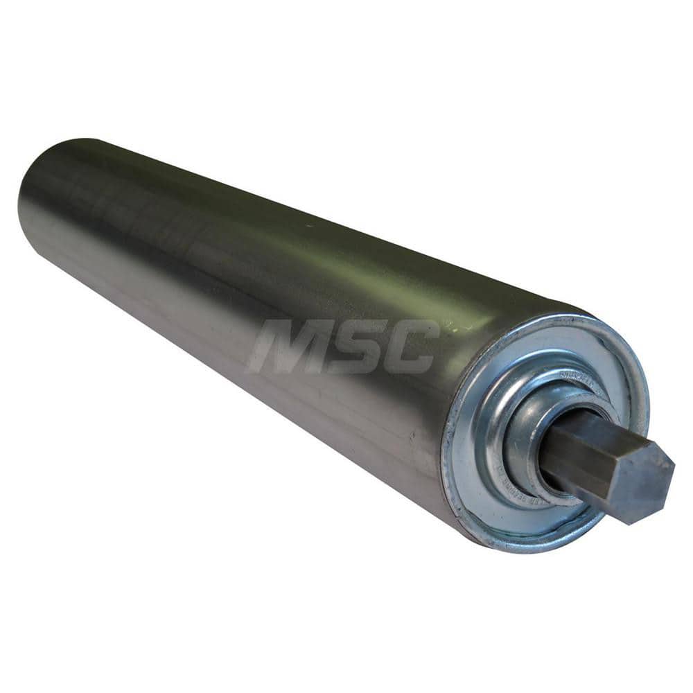 Roller Skids, Roller Material: Steel , Load Capacity: 496 , Color: Chrome , Finish: Natural , Compatible Surface Type: Smooth  MPN:36946