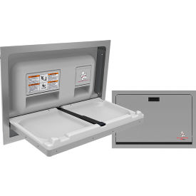 ASI® Recessed Stainless Steel Baby Changing Station - 10-9013 10-9013