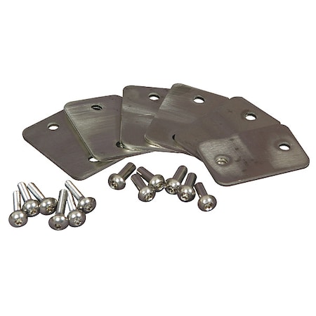 Stainless Steel Inline Bracket, For Polymer Partition MPN:40-8265150