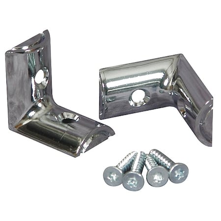 Zamac Inline Bracket, For Steel Partition MPN:40-8511950
