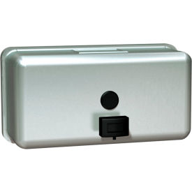 ASI® Stainless Soap Dispenser Horizontal - 10-0345 10-0345