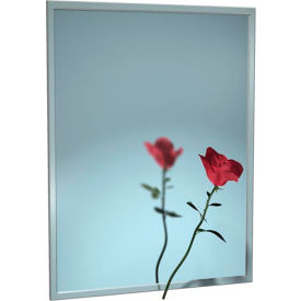 ASI® Stainless Steel Channel Frame Mirror - 24