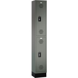 ASI Storage Traditional 2-Tier 2 Door Plastic Locker 12