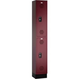 ASI Storage Traditional 2-Tier 2 Door Plastic Locker 12