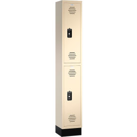 ASI Storage Traditional 2-Tier 2 Door Plastic Locker 12
