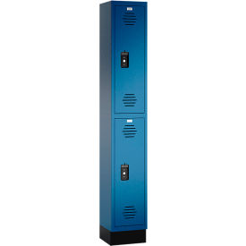 ASI Storage Traditional 2-Tier 2 Door Plastic Locker 12