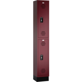 ASI Storage Traditional 2-Tier 2 Door Plastic Locker 12