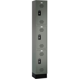 ASI Storage Traditional 3-Tier 3 Door Plastic Locker 12