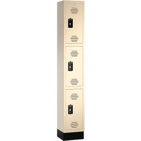 ASI Storage Traditional 3-Tier 3 Door Plastic Locker 12