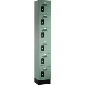 ASI Storage Traditional 6-Tier 6 Door Plastic Locker 12