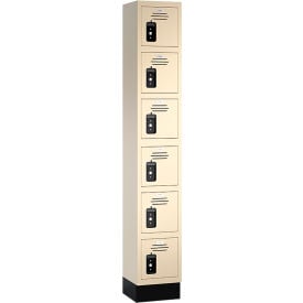 ASI Storage Traditional 6-Tier 6 Door Plastic Locker 12