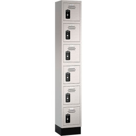 ASI Storage Traditional 6-Tier 6 Door Plastic Locker 12