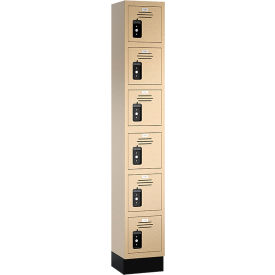 ASI Storage Traditional 6-Tier 6 Door Plastic Locker 12