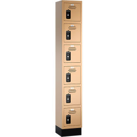 ASI Storage Traditional 6-Tier 6 Door Plastic Locker 12