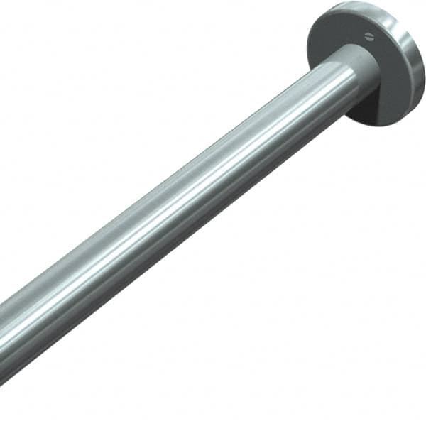 Shower Supports & Kits, Type: Shower Curtain Rod , Length (Inch): 84 , Material: Stainless Steel , Diameter (Inch, Fraction): 1-1/4 , Finish Coating: Satin  MPN:1204-84