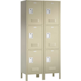 ASI Storage Traditional 2-Tier 6 Door Locker 45