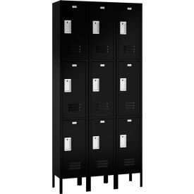 ASI Storage Traditional 3-Tier 9 Door Locker 36