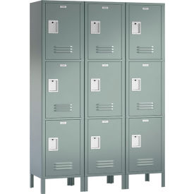 ASI Storage Traditional 3-Tier 9 Door Locker 36