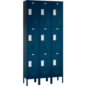 ASI Storage Traditional 3-Tier 9 Door Locker 36