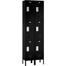 ASI Storage Traditional 3-Tier 6 Door Locker 24