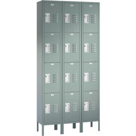 ASI Storage Traditional 4-Tier 12 Door Locker 36