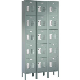 ASI Storage Traditional 5-Tier 15 Door Locker 36