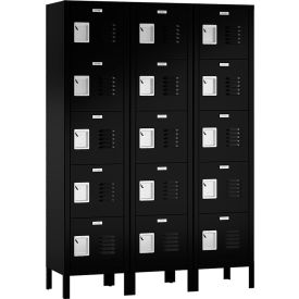 ASI Storage Traditional 5-Tier 15 Door Locker 36