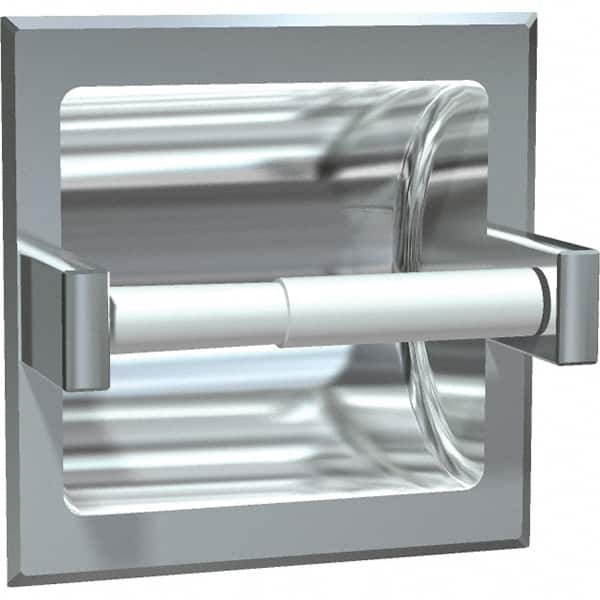 Standard Single Roll Stainless Steel Toilet Tissue Dispenser MPN:10-7402-B
