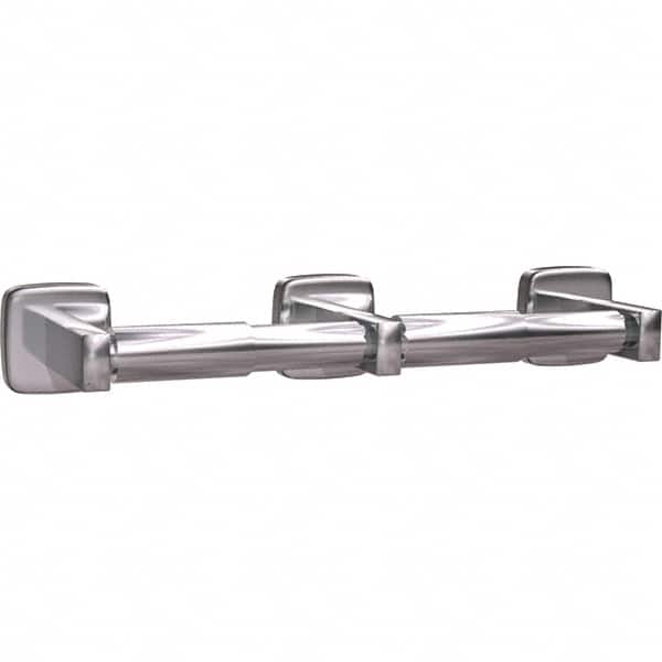 Standard Double Roll Stainless Steel Toilet Tissue Dispenser MPN:7305-2S