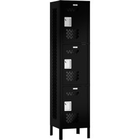 ASI Storage Competitor 3-Tier 3 Door Ventilated Locker Starter 12