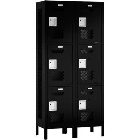 ASI Storage Competitor 3-Tier 6 Door Ventilated Locker 24